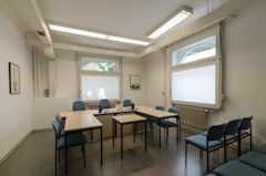 Foto eines Beratungszimmers bei den Kammern Ludwigsburg des Arbeitsgerichts Stuttgart Foto eines Beratungszimmers bei den Kammern Ludwigsburg des Arbeitsgerichts Stuttgart